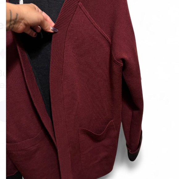 Lululemon Savannah Reverse me Wrap / Merino Wool Cardigan - 10 - see details - Picture 3 of 16